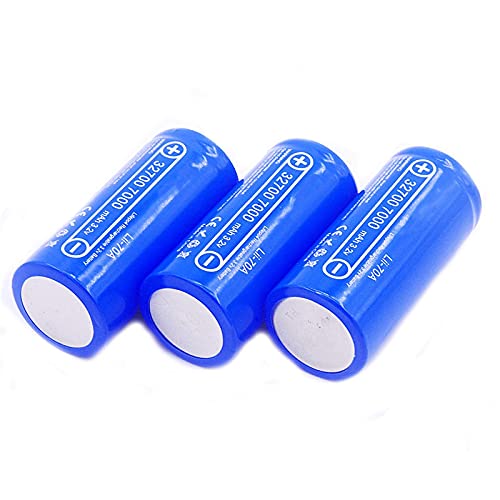 1 batería Lii-70a 3.2 V 32700 7000 mAh Lifepo4, 35 A, descarga continua máxima 55 A, batería de alta potencia, para linternas de luz fuerte