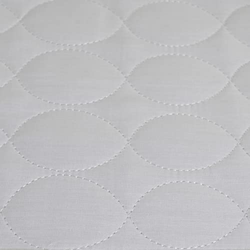10XDIEZ Empapador Protector de Cama 4 Capas (Blanco) - Cubre Colchón Lavable