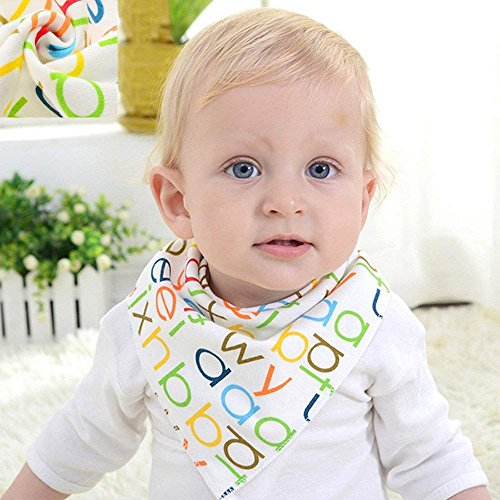 14 Baberos Bebe Drool Tela para Bebé Niña Niño Recien Nacido (14pcs para Unisex)