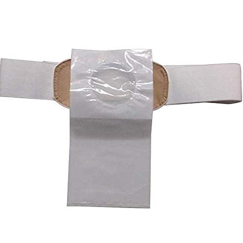 2 Piezas De Cinturón De Ostomía, Soporte De Soporte De Hernia Abdominal, Faja De Encuadernación De Estoma Abdominal Para Bolsa De Colostomía Médica Para Prevenir La Hernia Paraestomal Para Hombres