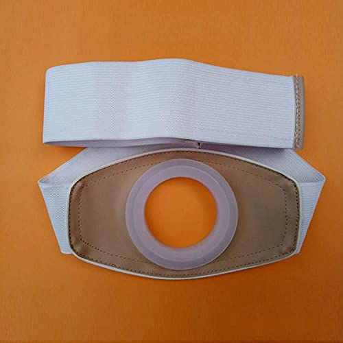 2 Piezas De Cinturón De Ostomía, Soporte De Soporte De Hernia Abdominal, Faja De Encuadernación De Estoma Abdominal Para Bolsa De Colostomía Médica Para Prevenir La Hernia Paraestomal Para Hombres