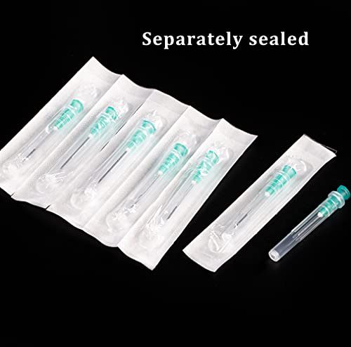21G x 1 inch (0,80 x 25 mm)Tubo de acero inoxidable, , 100 unidades por paquete