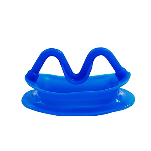 5 pcs Alta temperatura esterilizable Abrebocas Dental Sistema seco Retractor de la mejilla para el tratamiento de ortodoncia de blanqueamiento dental(Color:blue)