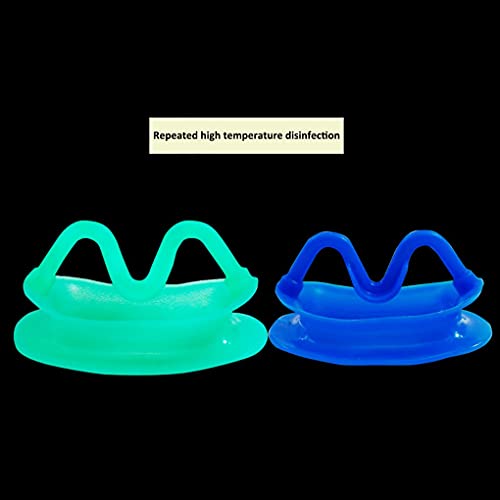 5 pcs Alta temperatura esterilizable Abrebocas Dental Sistema seco Retractor de la mejilla para el tratamiento de ortodoncia de blanqueamiento dental(Color:blue)