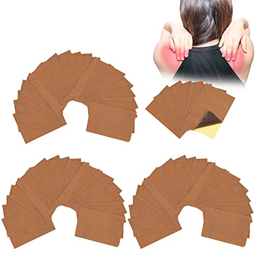 80 Piezas Parche para el Cuello Y el Hombro Parche para Aliviar el Dolor en la Cintura Y la Pierna Tratamiento para el Dolor en las Articulaciones Parche para el Cuidado de la Salud para Masaje Y Rela