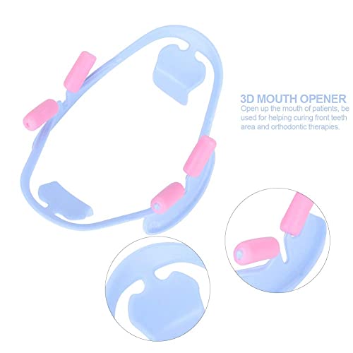Abrelatas de boca - Desechable Abrelatas de boca Dental Dentales Intraoral Retractor de mejillas Herramientas orales Dentista Herramientas (Color : L Blue)
