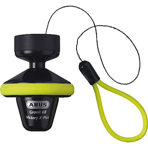 Abus Victory X Plus 68 - Antirobo de disco, color amarillo