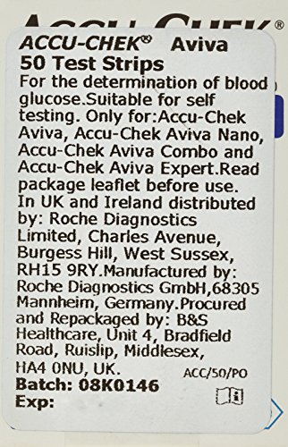 ACCU-CHEK Aviva 50 Tiras Glucosa 21 g