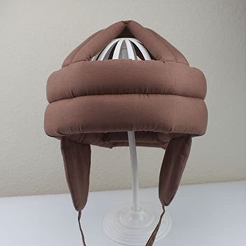 ADES Sombrero Protector para La Cabeza para Ancianos, ProteccióN contra La Cabeza Anti-CaíDa Gorro Antichoque，Transpirable De Esponja Tapa De ProteccióN contra El OíDo 1028