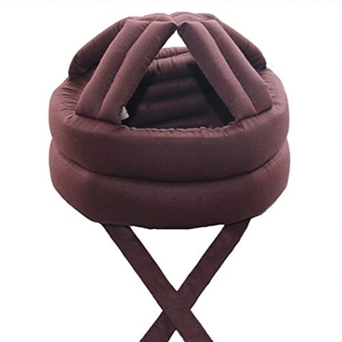 ADES Sombrero Protector para La Cabeza para Ancianos, ProteccióN contra La Cabeza Anti-CaíDa Gorro Antichoque，Transpirable De Esponja Tapa De ProteccióN contra El OíDo 1028