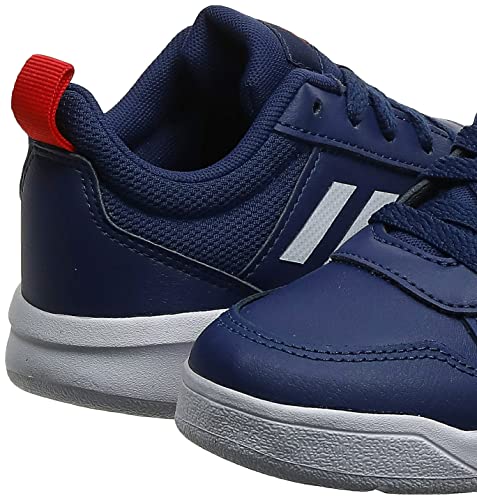 adidas Tensaur K, Zapatillas para Correr Unisex Adulto, Bleu Foncã Blanc Rouge, 39 1/3 EU