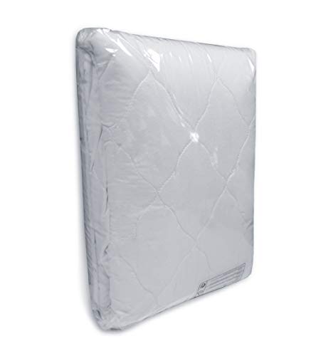ADP Home - Protector de Colchón Acolchado Impermeable y Resistente con Base de Poliuretano, 100% Microfibra de Tacto Pluma Extra Suave y Transpirable - Medidas Completas (Cama de 150)