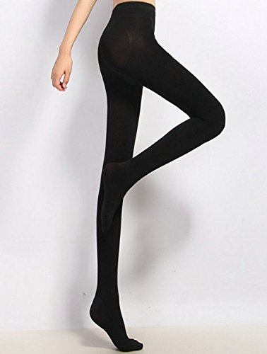 Aivtalk Medias de Compresión de Mujer Legging Elásticas Leotardos Primavera Otoño 680D Talla L - Negro