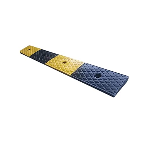Alargue la almohadilla de pendiente Almohadilla triangular antideslizante de goma Rampas para sillas de ruedas para interiores Tienda Rampas de umbral de hotel Tamaño: 100 * 15 * 3 CM (Tamaño: 100 * 1