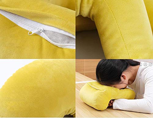 Almohada Acolchada Boca Abajo para Uso Posterior a la cirugía Ocular - Almohada Facial para Dormir para Dormir Boca Abajo y Respaldo para la Espalda - Ensenada extraíble
