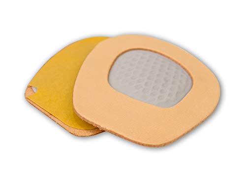 Almohadilla Metatarsiana para Frenar el Pie Tacco Taccolette, Plantillas Antideslizantes Zapatos Sin Puntera, Cuero Auténtico Suave, Insertos para Tacones Altos
