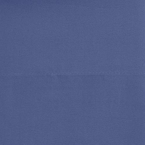 Amazon Basics Everyday - Sábana encimera (100% algodón), 180 x 260 cm - Azul marino