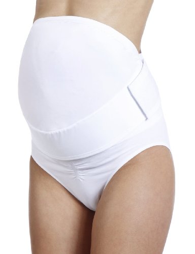 Anita Maternity BabyBelt Faja Moldeadora, Weiß (weiß 006), 36 para Mujer