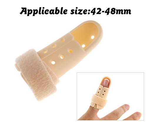 Apoyo para lesiones de dedos Apoyo para el dolor Férula DIP Joint Mallet Protection se adapta a 42-48mm Circunferencia de dedo