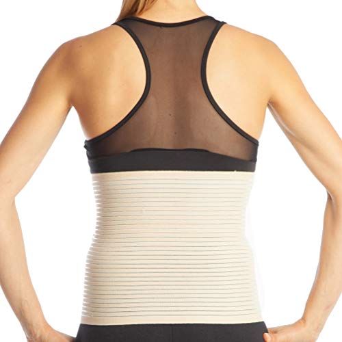 ArmoLine faja abdominal - Apoyo Postquirúrgico y Postparto (XXL (110-120 cm), Beige)