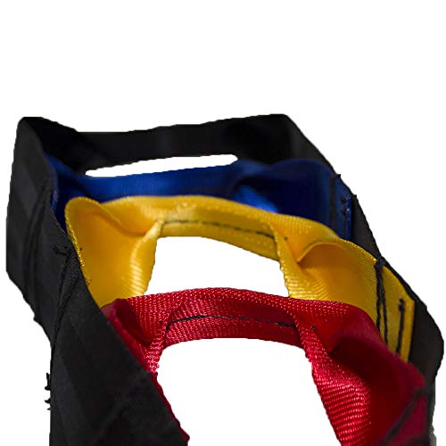 Arnés para traslados, Para grúa de 4 pinzas, Superacolchado