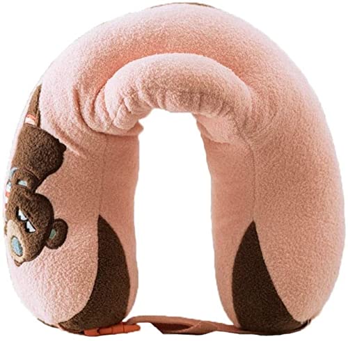 Artículos for el hogar, Linda Dibujos animados Almuerzo Rotura en forma de U Almohada en forma de U Cuello de U Cuello Oficina Siesta Almohada Almohada Condición Cuello Almohada Viajes Almohada Cuell