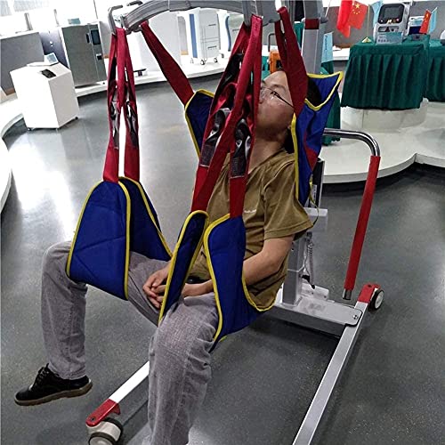 ASD321 Cinturón de Transferencia, Arnés Elevación Paciente Cuerpo Completo, Grúa de Paciente, Paciente Cinturón De Transferencia para Bariátrico, Enfermería,Anciano, Discapacitado, Postrado En Cama