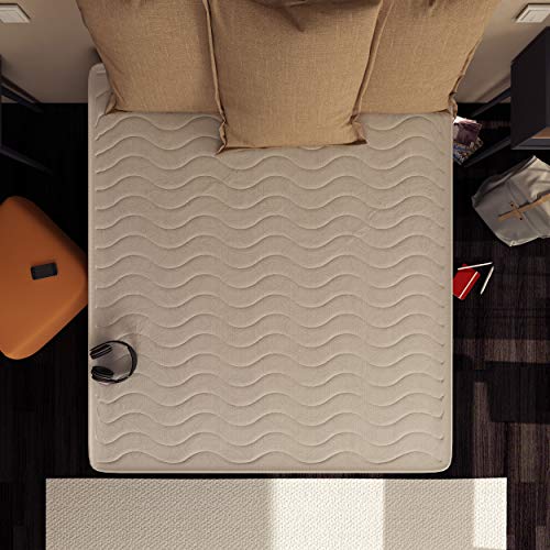 Baldiflex Colchón de Espuma Easy Altura 18 cm Tejido Algodón ortopédico, 140 x 190 cm