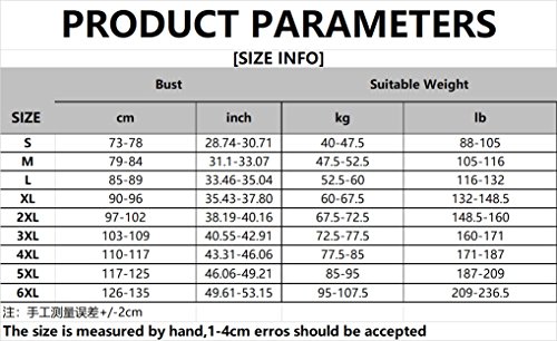 BaronHong Tomboy Trans Lesbian Mesh Chest Binder Corset Talla Grande Short Tank Top (Negro, L)