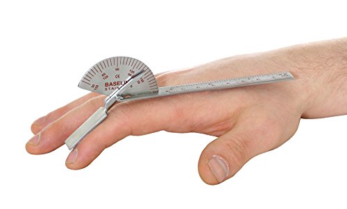 Baseline W54296 Goniómetro de Acero Inoxidable, 15 cm Para Articulaciones Pequeñas