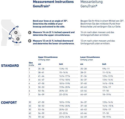 Bauerfeind - Rodillera GenuTrain - 11041205080005, 5, Titanio