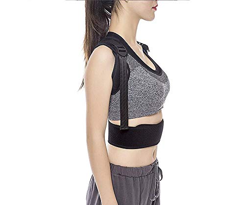 BBJZQ Corrector De Postura,Faja para Espalda Ortopédica Soporte Fijo En La Parte Posterior para Evitar Caídas,Alivio del Dolor De Hombro,vértebra Lumbar Inferior Corrige La Mala Postura