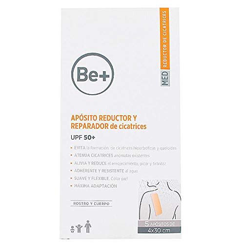 Be+ Be+ Aposito Reductor Y Reparador De Cicatrices 5 U 4 X 30 Cm 300 g