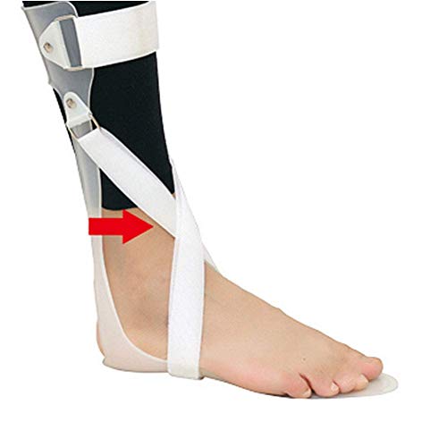 BGSFF Soporte de ortesis de Tobillo y pie, reposapiés Recortable de Longitud Completa, Ideal para Lesiones nerviosas del pie flácido, con Compuesto de Fibra de Carbono diseñado para pie