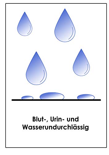 Biberna Sleep & Protect 0809840 Sábana Bajera Adjustable Molton con Acabado Silver Protect (Impermeable a Sangre, orina y Agua), Antibacteriano 1x 90x160 cm, Blanco, Tela, 90x 160 cm