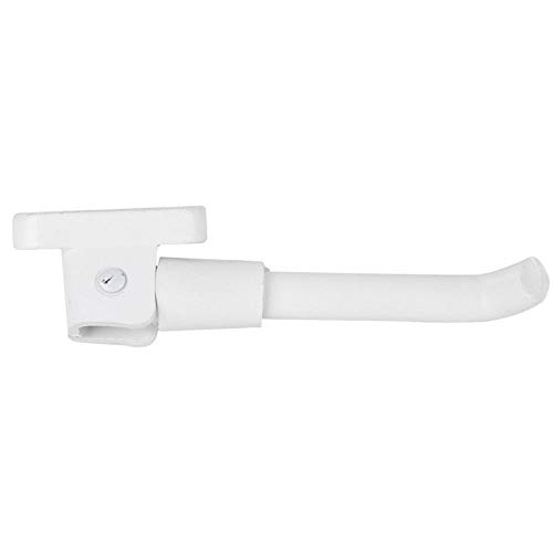 Bisagras del gabinete Soporte de aluminio blanco de la aleación Plantilla ortopédica de pata de cabra lateral for M365 Scooter eléctrico Para gabinetes de cocina.