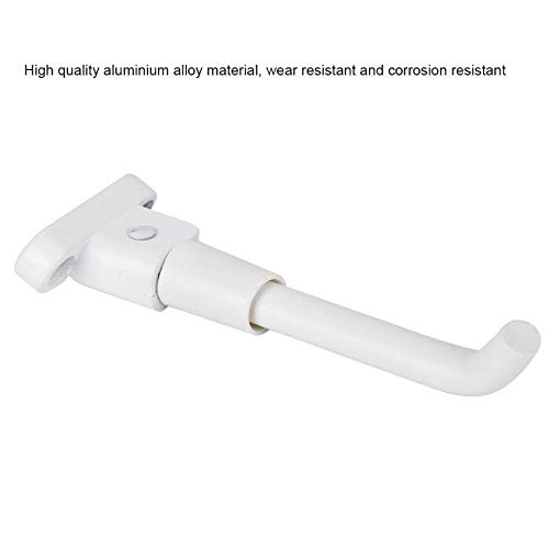 Bisagras del gabinete Soporte de aluminio blanco de la aleación Plantilla ortopédica de pata de cabra lateral for M365 Scooter eléctrico Para gabinetes de cocina.