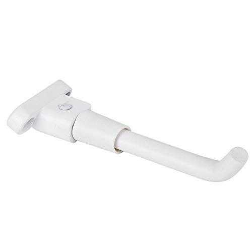 Bisagras del gabinete Soporte de aluminio blanco de la aleación Plantilla ortopédica de pata de cabra lateral for M365 Scooter eléctrico Para gabinetes de cocina.
