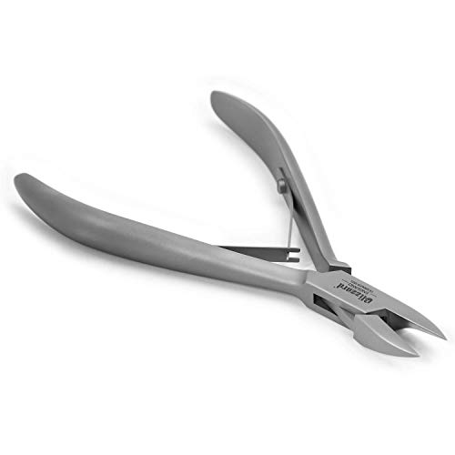 Blizzard Podología Cortauñas Punta Fina Uña Encarnada Cortador Tijeras para Pies - Instrumento Cortador Pedicura Profesional - 15cm Alemán Inoxidable Alicates Pedicura - Herramienta de Cuidado de Pies con Aparador de Uñas Gratis de Regalo