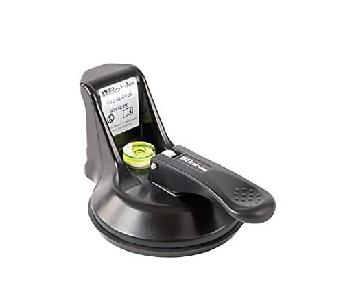 Bohle BO 5140450 VetroLevel - Aspiradora con nivel de burbuja integrado para colocar discos de cristal rápidamente