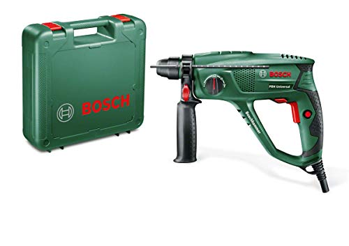 Bosch PBH 2100 RE - Martillo perforador con maletín (tope de profundidad, empuñadura adicional, 550 W)