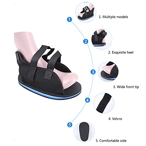 Bota Corta Con Punta Rota-Bota Ortopédica Médica Para Caminar Para Lesiones De Tobillo Y Pie Equipo Médico Para El Tendón De Aquiles Alivio Eficaz Del Dolor Del Tendón De Aquiles, Daño Del Nervio Mo