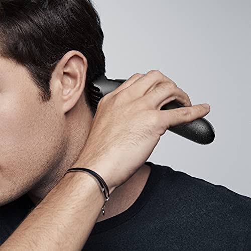 Braun Máquina Cortar Pelo Profesional, Cortapelos Hombre con 9 Ajustes de Longitud, HC 5010, Negro