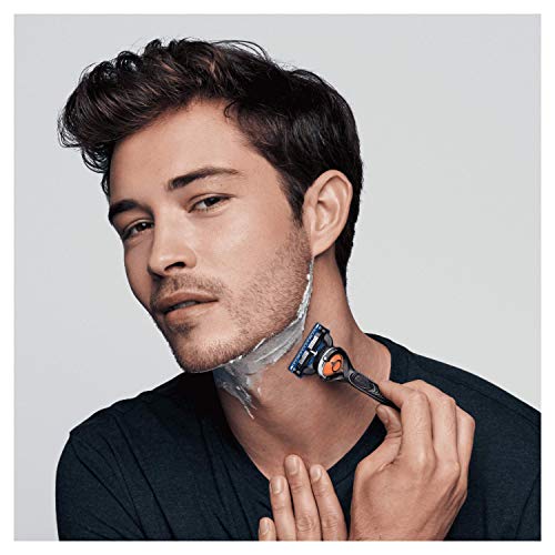 Braun Recortadora de Barba con Gillette Fusion 5 ProGlide Maquinilla de Afeitar Hombre, 2 Cabezales y 39 Ajustes de Longitud, Cuchillas Afiladas de Larga Duración, BT 3241, Negro/Verde