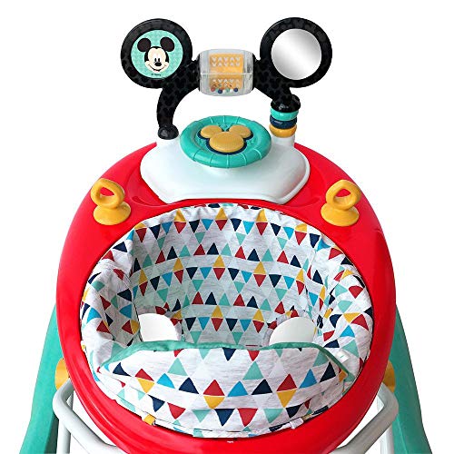 Bright Starts, Disney Baby Andador y Centro de actividades Mickey Happy Triangles, 6+ meses