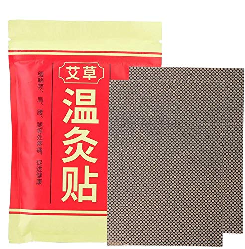 Brrnoo Pegatina de moxibustión, 40 Uds, Parche para aliviar el Dolor, Parches para aliviar el Dolor de Espalda, Parches térmicos, autocalentamiento, Pegatina de ajenjo Natural