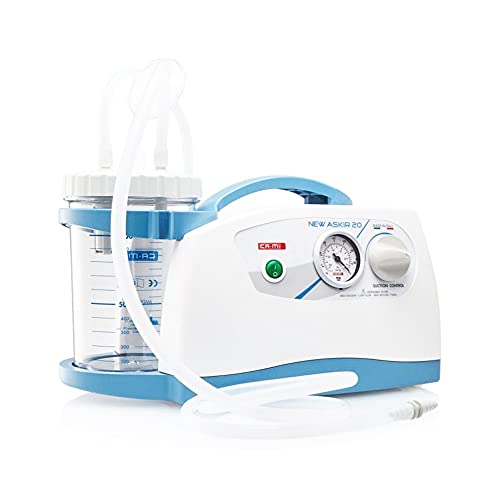 CA-MI ASPIRADOR QUIRURGICO NEW ASKIR 20 - RECIPIENTE DE 1 LITRO - 16 LPM