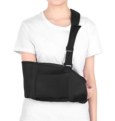 Cabestrillo Brazo, Cabestrillo Hombro Inmovilizador, Cabestrillo Transpirable para Brazo Adulto, Alivio del Dolor para Postoperatoria y Estabilización, Disponible para Mujeres y Hombres