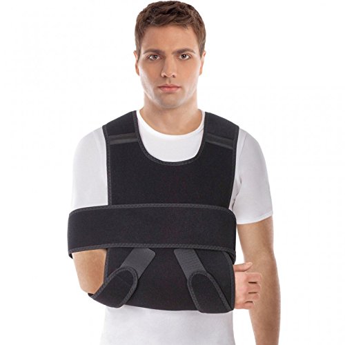 Cabestrillo de Brazo Inmovilizador de Hombro Large Negro