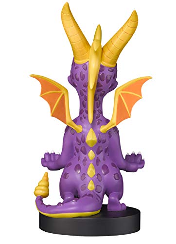 Cable guy XL Spyro the dragon,soporte de sujeción o carga para mando de consola,smartphone y tableta con tu personaje favorito con licencia de Activision.Producto con licencia oficial.Exquisite Gaming